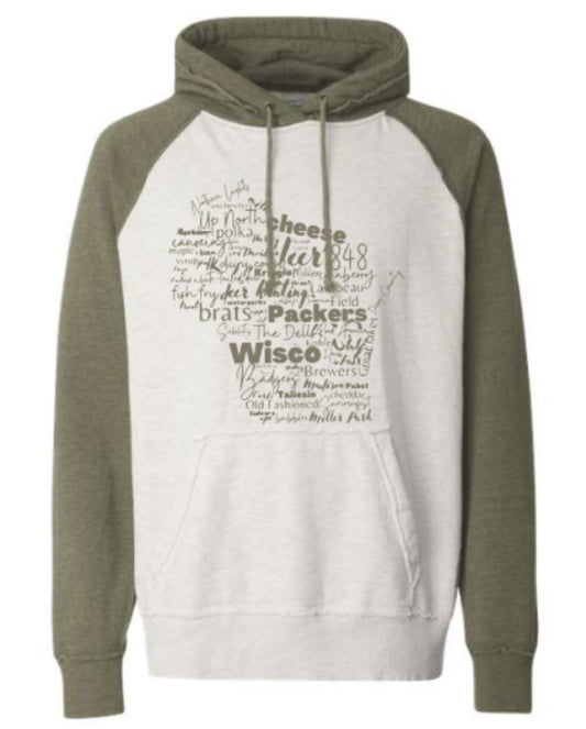NEW Vintage State Text NEW