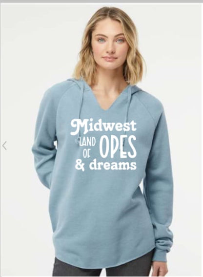 Midwest Opes Hoodie California Wave Wash