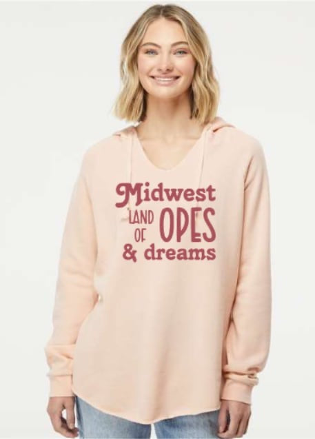 Midwest Opes Hoodie California Wave Wash